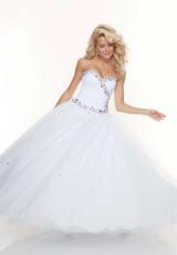 Mori Lee 93072.  Available in White/Amethyst, White/Turquoise